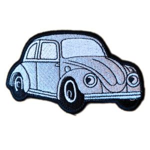 Parche bordado Volkswagen Beetle 10 x 6 cm. (MA-458)