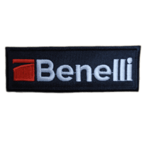 Parche bordado Benelli 10 x 3,5 cm. (MA-423)
