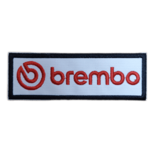Parche bordado Brembo 10 x 3,5 cm. (MA-425)