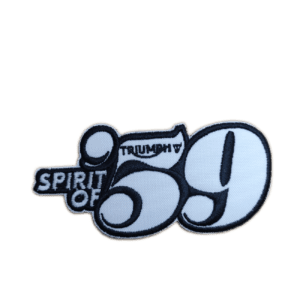 Parche bordado Triumph Spirit of 59 10 x 4,8 cm. (MA-426)