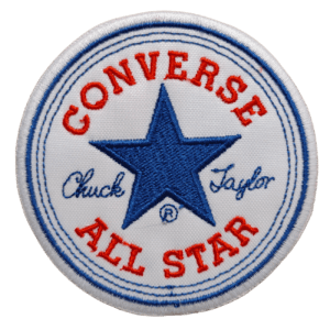 Parche bordado Converse All Star 8 x 8 cm. (MA-454)