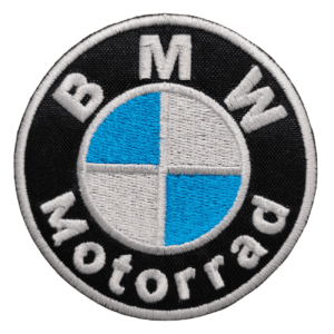 Parche bordado BMW Motorrad 8 x 8 cm. (MA-452)