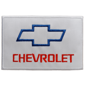 Parche bordado Chevrolet 11 x 7 cm. (MA-455)