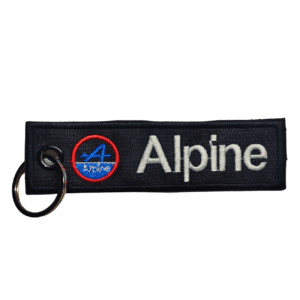 Llavero bordado ALPINE 10 x 2,5 cm. (LLA-003)