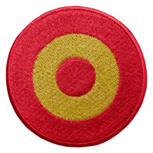 Parche bordado AVIACIÓN ESPAÑA 8 x 8 cm. (MI-356)