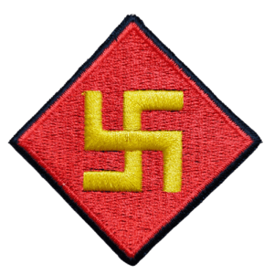 Parche bordado 45th DIVISIÓN INFANTERÍA USA 6 x 6 cm. (MI-361)